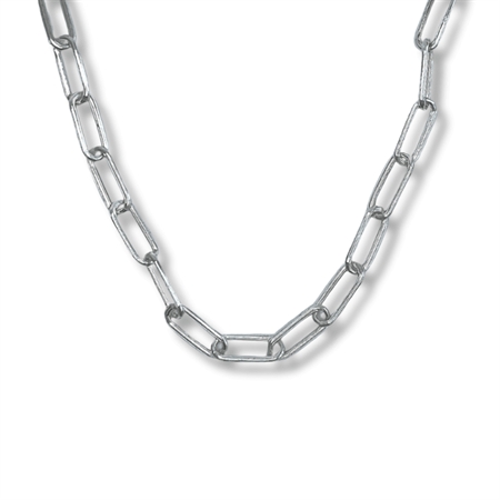 Mads Z - Halskæde i sølv med klassiske aflange led